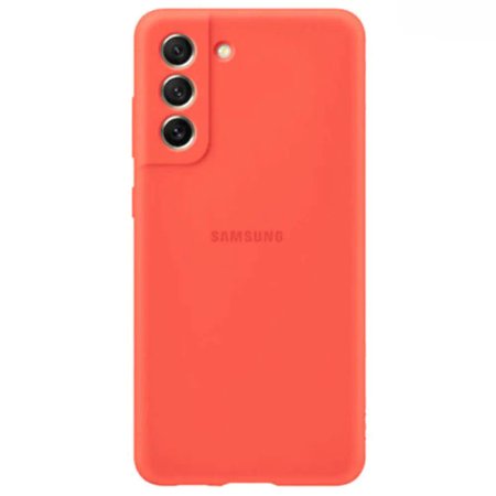 Silicone Cover  Lenz For Samsung Galaxy Galaxy S21 FE