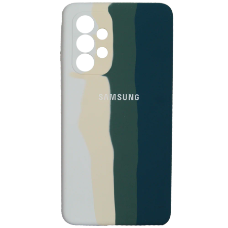Cover Silicon Rainbow R21 Pattern For Samsung A53 5G