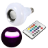 Musical LED light with bluetooth speaker