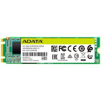 حافظه SSD ای دیتا مدل 2280 Ultimate SU650 ظرفیت 240 گیگابایت حافظه SSD ای دیتا مدل 2280 Ultimate SU650 ظرفیت 240 گیگابایت