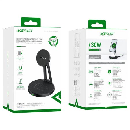 ACEFAST E8 two-in-one Wireless Charging Holder