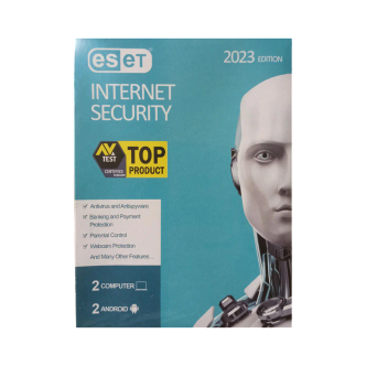 آنتی ویروس Eset اینترنت سکیوریتی 2023 دو کاربر یک ساله