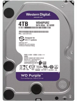 هارددیسک اینترنال وسترن دیجیتال مدل Purple WD42PURZ ظرفیت 4 ترابایت