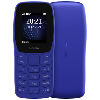 گوشی موبایل نوکیا مدل 105 - 2022 TA-1464 DS دو سیم‌ کارت	