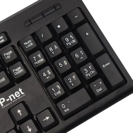 Keyboard P-Net KB600 Black