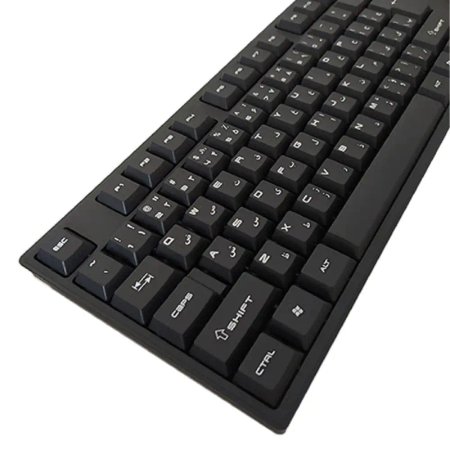  Keyboard Verity V-KB6122 Black