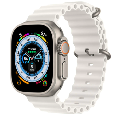 Apple Watch ULTRA 49mm Titanium case Ocean Band 