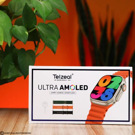 Telzeal Ultra Amoled Smart Watch