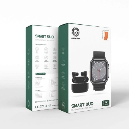 Smart Watch Green Lion Smart DUO (Ultra Active + TWS Pro 2)