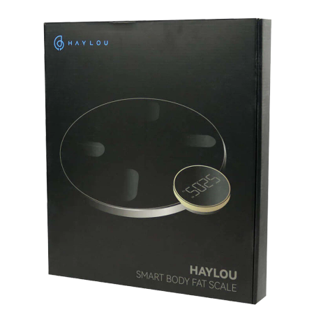 Haylou digital scale model CM01 (opne box)