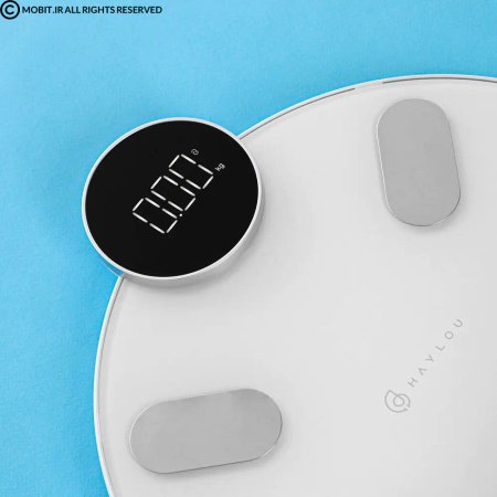 Haylou digital scale model CM01 (opne box)