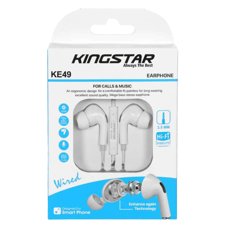 Handsfree Jack 3.5mm Kingstar KE49