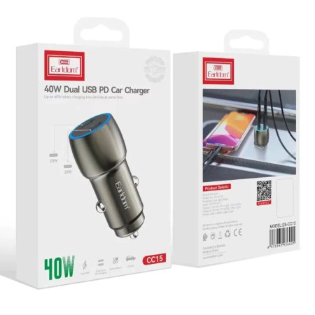 Earldom ES-CC15 40W Car Charger