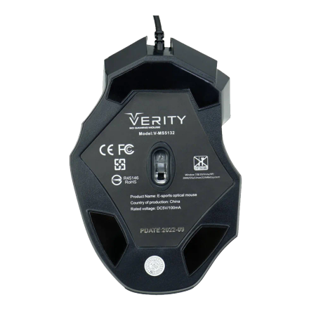 Verity V-MS5132 Gaming Wired Mouse
