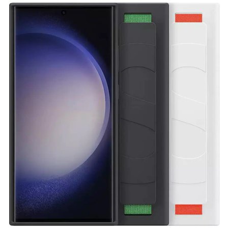 SAMSUNG Galaxy S23 Ultra Silicone Grip Phone Case Protective Cover EF-GS918TBEGWW