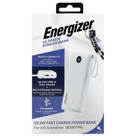 Energizer UE20017PQ 20000mAh Power Bank