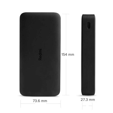 (High Copy) Xiaomi Redmi PB200LZM 20000mAh 18W Fast Charge Power Bank With Cable