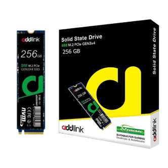 حافظه SSD اینترنال 256 گیگابایت Addlink مدل S68 NVMe M.2 حافظه SSD اینترنال 256 گیگابایت Addlink مدل S68 NVMe M.2