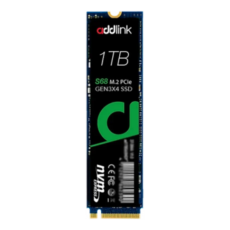 حافظه SSD اینترنال 1 ترابایت Addlink مدل S68 NVMe M.2 حافظه SSD اینترنال 1 ترابایت Addlink مدل S68 NVMe M.2