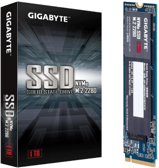 حافظه SSD اینترنال گیگابایت مدل 2280 ظرفیت 1 ترابایت