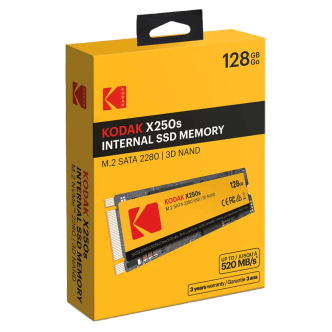 اس اس دی اینترنال کداک مدل X250S ظرفیت 128 گیگابایت اس اس دی اینترنال کداک مدل X250S ظرفیت 128 گیگابایت