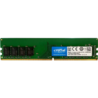 رم دسکتاپ DDR4 تک کاناله 2666 مگاهرتز CL19 کروشیال ظرفیت 8 گیگابایت رم دسکتاپ DDR4 تک کاناله 2666 مگاهرتز CL19 کروشیال ظرفیت 8 گیگابایت
