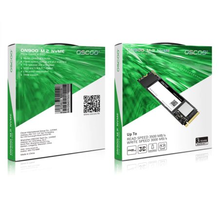 OSCOO ON900 M.2 NVMe 512GB Internal SSD