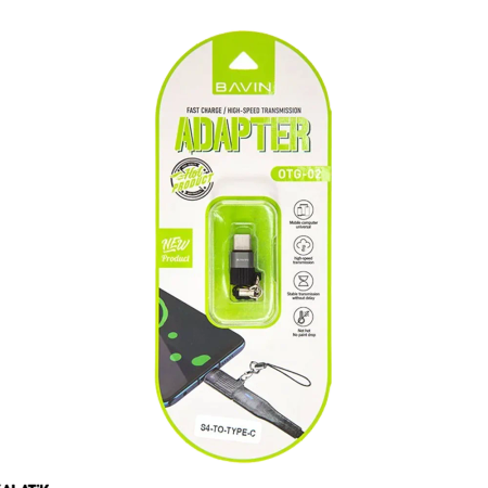 OTG Converter Bavin type-c To Micro USB Model OTG-02