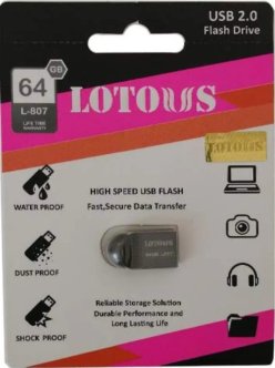 فلش مموری لوتوس مدلL-807ظرفیت 64 گیگابایت فلش مموری لوتوس مدلL-807ظرفیت 64 گیگابایت