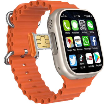 ساعت هوشمند سیمکارت خور مدل TK5 ULTRA 5G ساعت هوشمند سیمکارت خور مدل TK5 ULTRA 5G