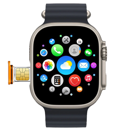 HK ULTRA ONE 4G sim card compatible smart watch
