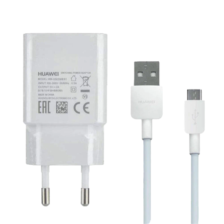 Adaptor + Cable Huawei  Original Type C Fast Charge HW-050200E01