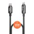 کابل تبدیل USB به لایتنینگ کربی مدل BE-C106CL طول 1.2 متر