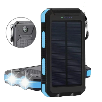 پاوربانک خورشیدی سولار ظرفیت 10000mAh پاوربانک خورشیدی سولار ظرفیت 10000mAh