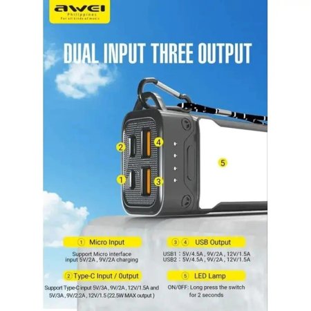 Super Fast PowerBank Charging awie