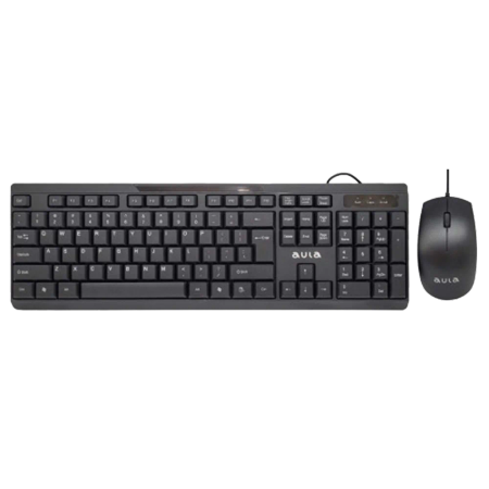 Aula AC101 Wired Keyboard and Mouse Combo