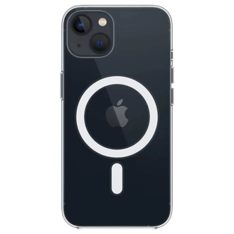 قاب شفاف دور رنگی همراه مگ سیف و محافظ لنز iPhone 13 قاب شفاف دور رنگی همراه مگ سیف و محافظ لنز iPhone 13