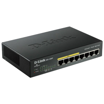 سوییچ 8 پورت گیگابیتی و غیر مدیریتی دی-لینک مدل DGS-1008P سوییچ 8 پورت گیگابیتی و غیر مدیریتی دی-لینک مدل DGS-1008P