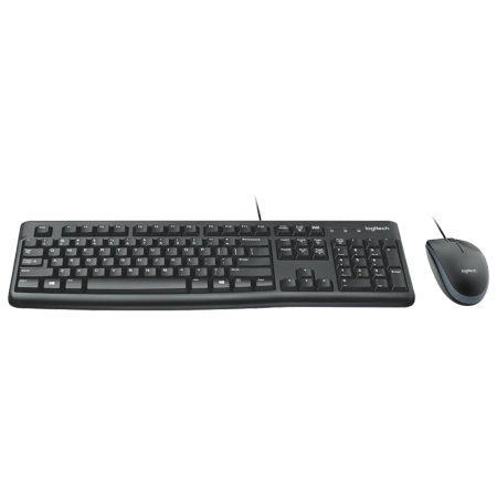 Logitech MK120 Wired Keyboard and Mouse With Persian Letters