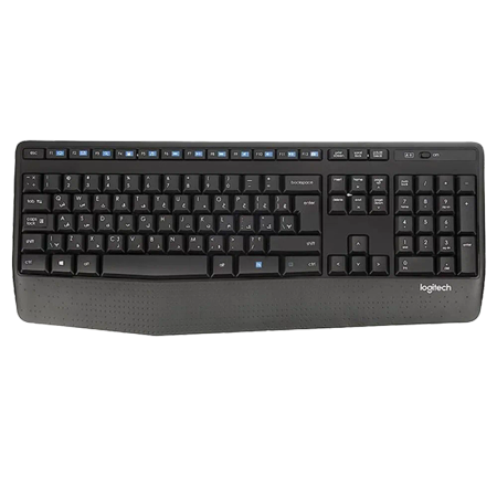 Logitech MK345 Wireless Keyboard and Mouse With Persian Letters
