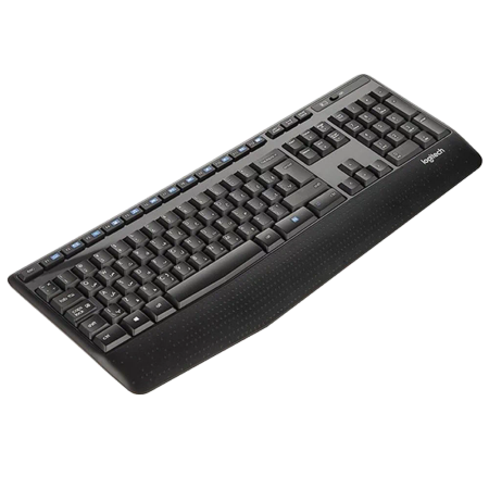 Logitech MK345 Wireless Keyboard and Mouse With Persian Letters