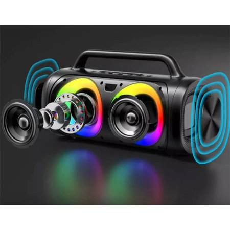 JR-MW02 40W wireless speaker with RGB lights