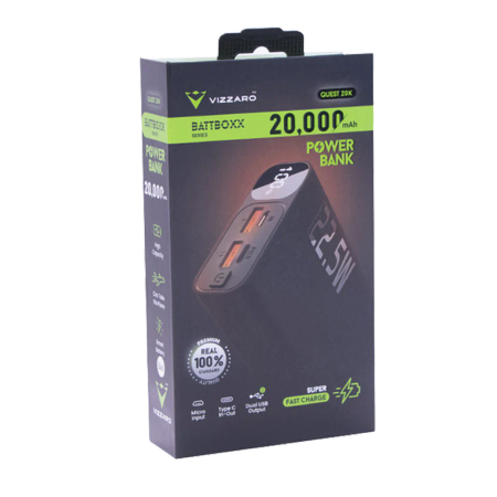 Vizzaro BATTBOXX Series Quest 20000mAh