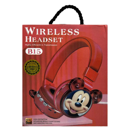 Mickey Mouse B15 Wireless Headset 