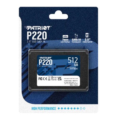 PATRIOT P220 512GB Internal SSD