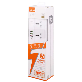 چندراهی برق الدینیو مدل Ldnio SC5415 چندراهی برق الدینیو مدل Ldnio SC5415