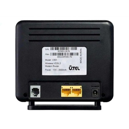 U.TEL V301 Wireless VDSL/ADSL Plus Modem Router