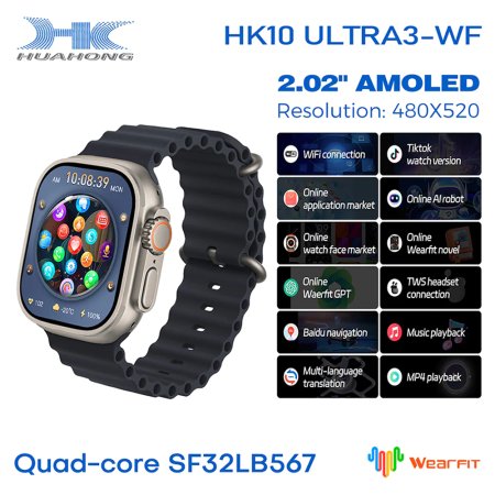 HK10 Ultra 3 WF Smart Watch