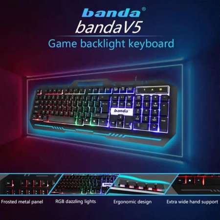Keyboard gaming banda km-77
