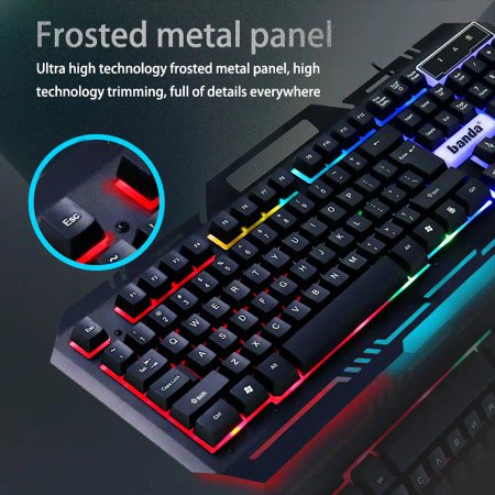 Keyboard gaming banda km-77